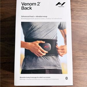 Hyperice Venom 2 Back Heat and Vibration Wrap - Black